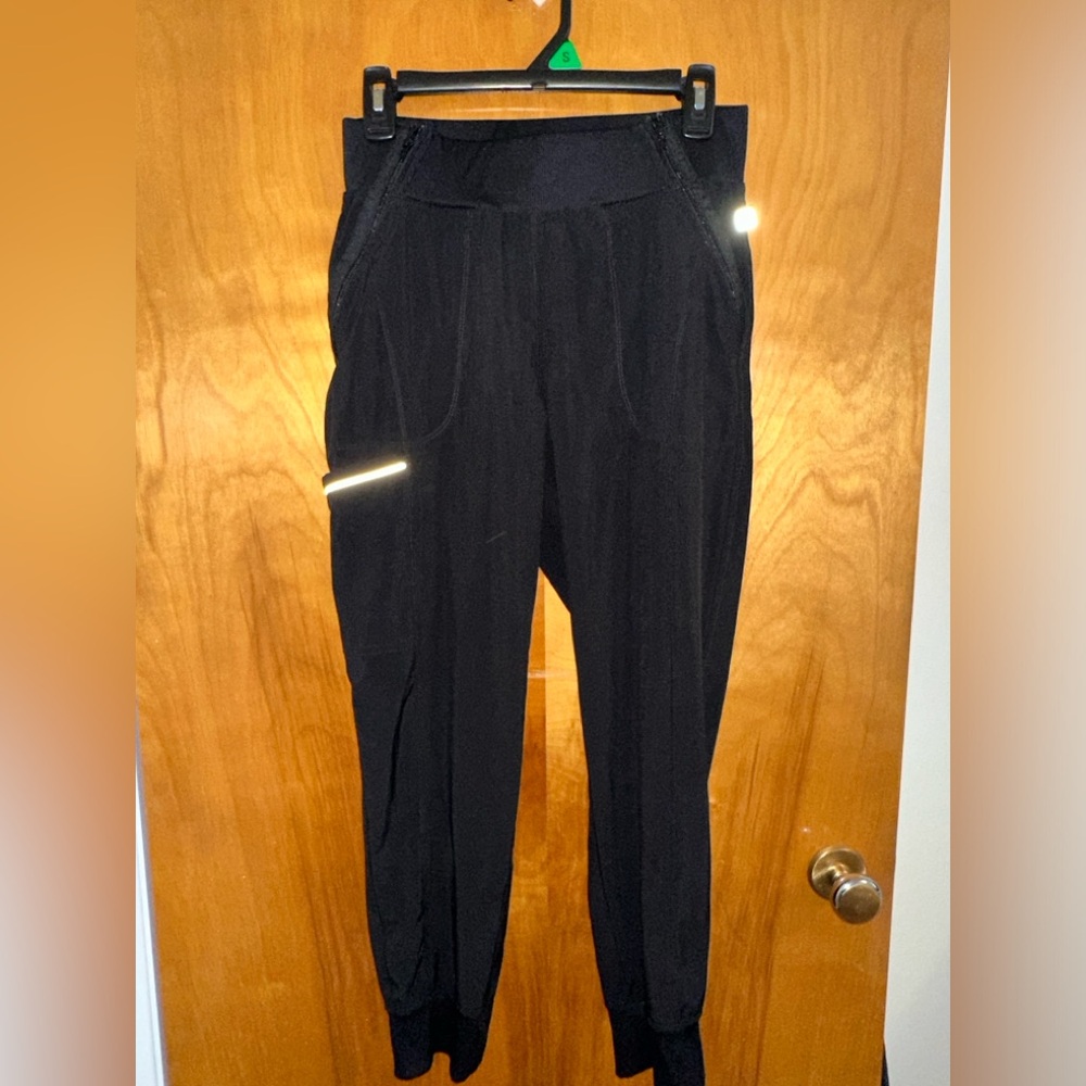 Cherokee infinity scrub elastic waist jogger pants size medium petite black